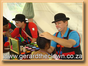 Gerard and RD the Clowns